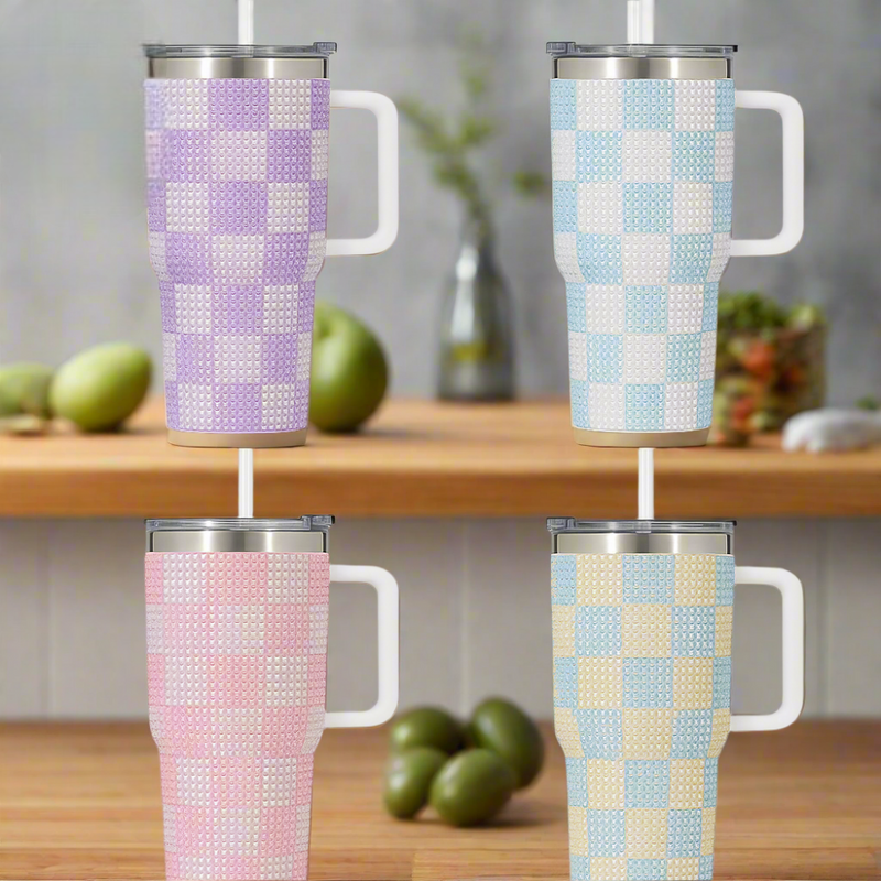 1200ml Rhinestone Tumbler, Stainless Steel Car Mug With Straw, Insulated Water Bottle Thermos 1200ml Rhinestone Tumbler, Stainless Steel Car Mug With Straw, Insulated Water Bottle Thermos